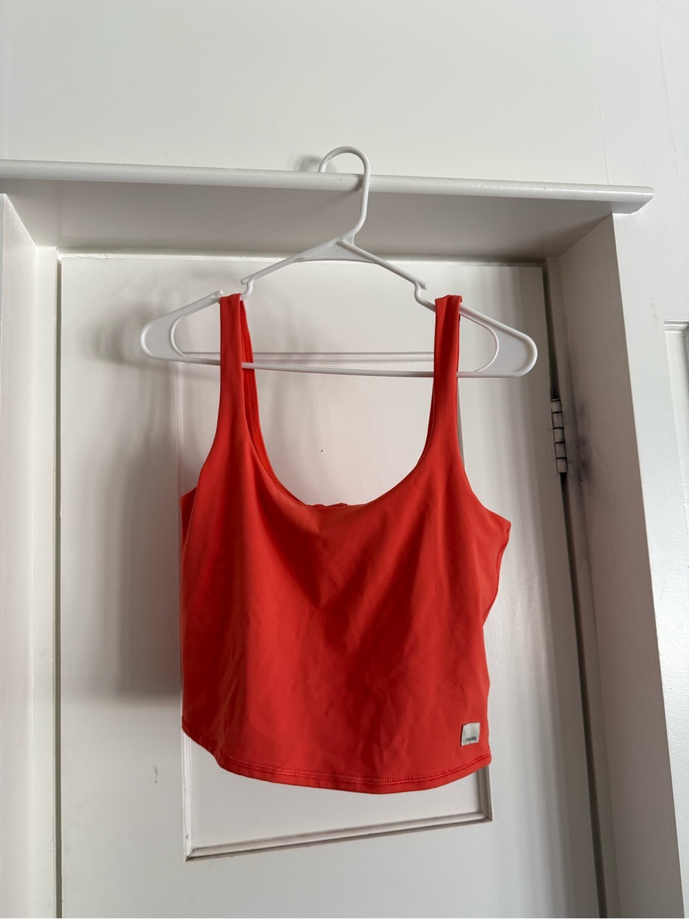 Vuori Pink Daily Crop Tank Top